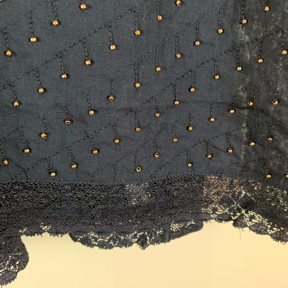 📍SOLD📍Free People Bright Lights Black Cami Top - Picture 4 of 10